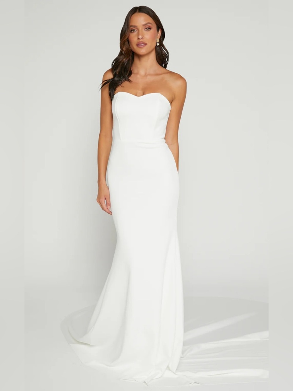 Showpo NWT VOWS FOR LIFE BRIDAL GOWN
Strapless Mermaid Gown In White